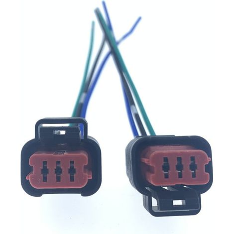Dongfeng headlight motor connector for Citroën and Peugeot, JB1254-3P