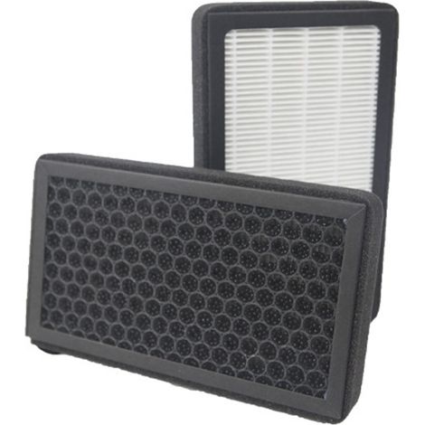 Filtre à air de cabine CN95 pour voiture, remplaçable, avec charbon actif HEPA, compatible avec Model 3 et Model X (1/5)