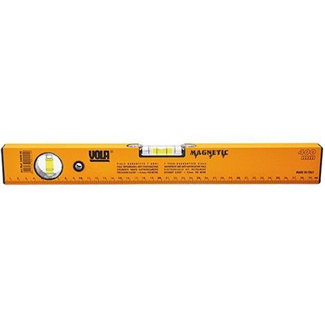 Livella a due bolle magnetica - Lunghezza: cm 40