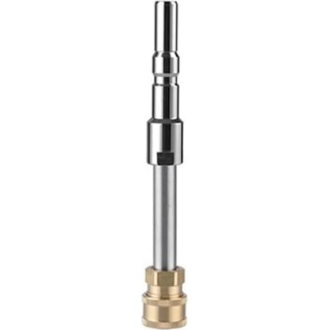 Adaptador para limpiador de alta presión, conexión rápida de 6,35 mm, latón y acero inoxidable, adaptador de lanza de espuma de nieve, compatible con Nilfisk Kew