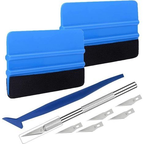Car window film tool kit – squeegee and installation kit for applying the film and smoothing the wallpaper. (1/5)