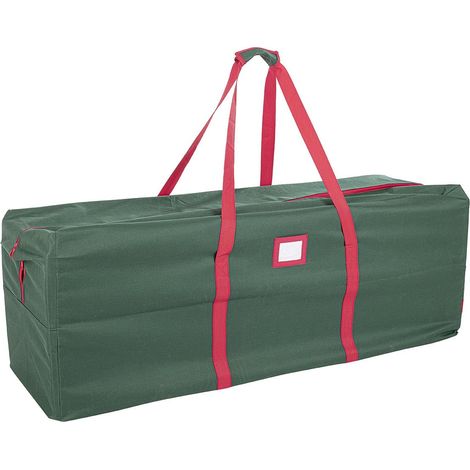 Custodia per albero di natale verde borsa con manici per stoccaggio invernale -Per alberi fino a 270 cm (1/2)