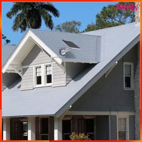 Akozon panneau solaire pour caméra Panneau Solaire 5W pour la Caméra - Silicium Monocristallin, Haute efficacité piscine solaire (1/5)