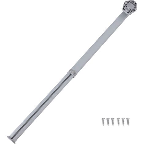 Ortviai Pied de Table Réglable en Alliage d’Aluminium pour Camping-Car, 580–1000 mm, télescopique et pliable