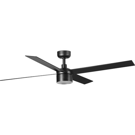 RUDDER TEK 4 L Ventilatore nero/noce 2700K (1/2)