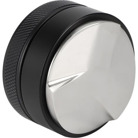 Distributeur Café 58mm - Niveleur Et Tamper - Accessoire Préparation Espresso - Noir - Lot De 1 (1/5)