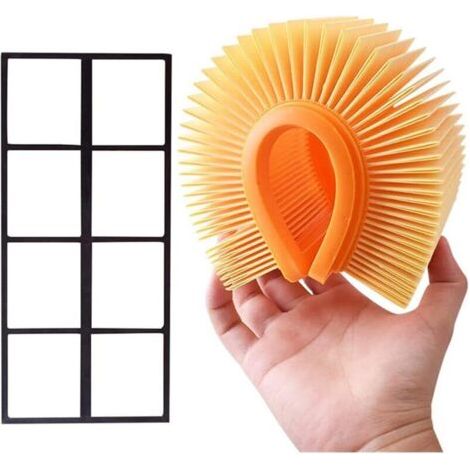 Accessori per Aspirapolvere 6 Filtri Piatti Pieghevoli, Compatibili con Kärcher AD 3200, AD 3 Premium, AD 4 Premium, Codice 6.415-953.0 (1/4)