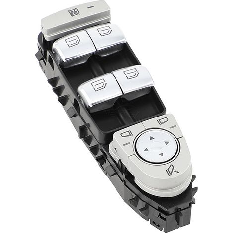 Interrupteur Fenêtre Electrique compatible avec Merce-des Classe C W205 AMG S205 GLC X253 Classe A Bouton Fenêtre Côté Conducteur 2229056800 2059056811 (1/5)