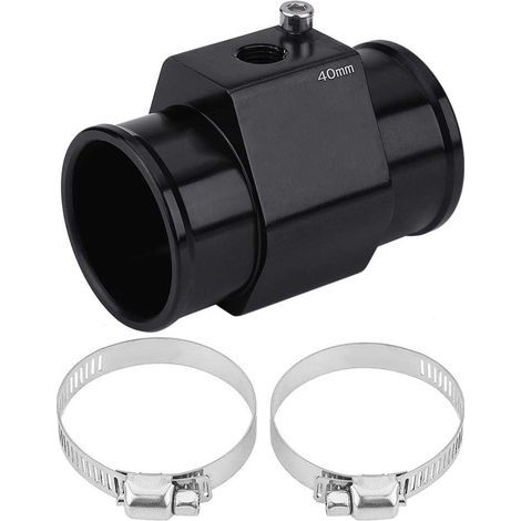 Capteur de Température de l'Eau, Adaptateur de Jauge de Tuyau de Température de l'Eau de Voiture Sonde de Température Joint de Radiateur(40mm) (1/4)