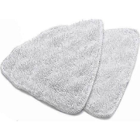 Pièces de rechange AURA (4 pièces triangulaires en microfibre) pour balai vapeur O-Cedar, blanc, 32 cm (1/5)