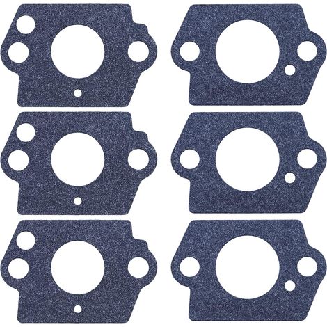 6 pcs Joint de carburateur pour Homelite UT22600 UT22650 UT32601A UT32651A Coupe-bordures, 6x Joint de carburateur (1/5)