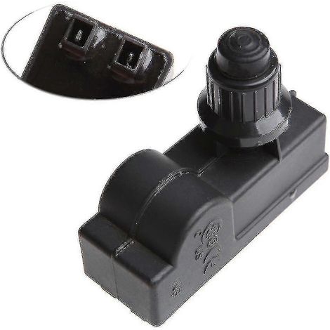 Allumeur à bouton-poussoir de remplacement pour barbecue à gaz, 2 prises, piles AAA, neuf (1/3)