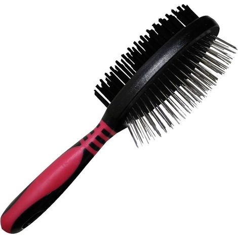 Cepillo vanity fibra doble grande 24 cm x 7 cm