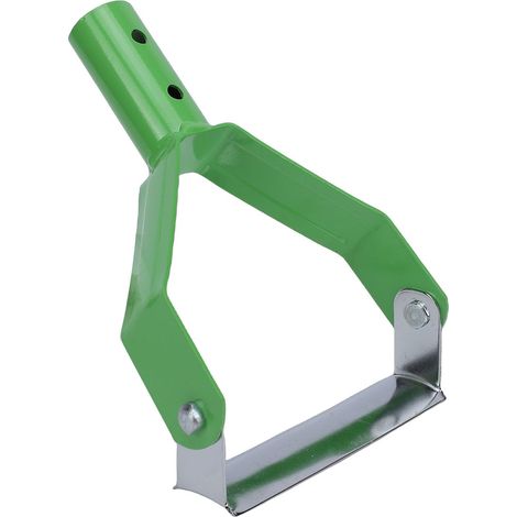 Mini binette à main en acier au carbone avec tête trapézoïdale creuse pour désherber, creuser, planter avec design compact et léger pour jardin, pelouse, serre (orange) (1/5)