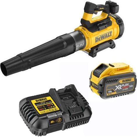 Dewalt DCMBL777X1 54v XR FLEXVOLT Brushless Axial Blower Garden Leaf Blower +9ah