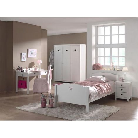 Chambre Complète 5P "Amori III" Blanc (1/5)