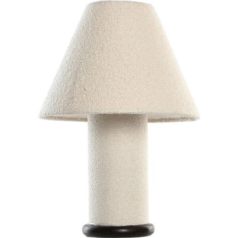 Lampara Sobremesa Metal Poliester 37X37X48 Bucle (1/5)