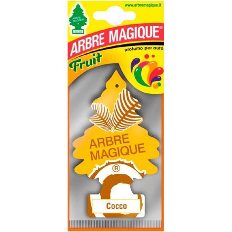 Trade Shop - ARBRE MAGIQUE MONO DEODORANTE PER AUTO PROFUM FRAGRANCE COCCO - (1/2)