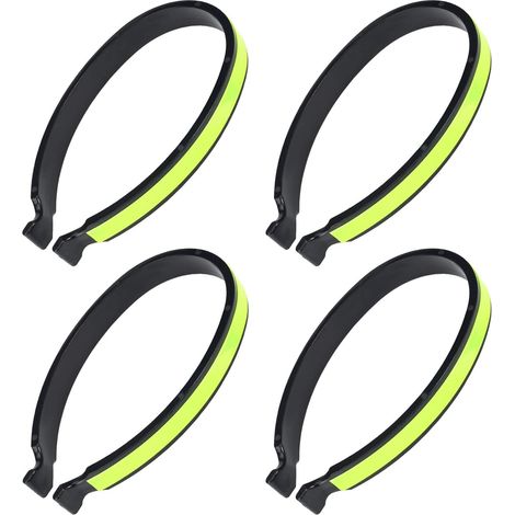 Clips reflectantes para bicicleta, correa reflectante para el tobillo, clip reflectante para pantalones (1/5)