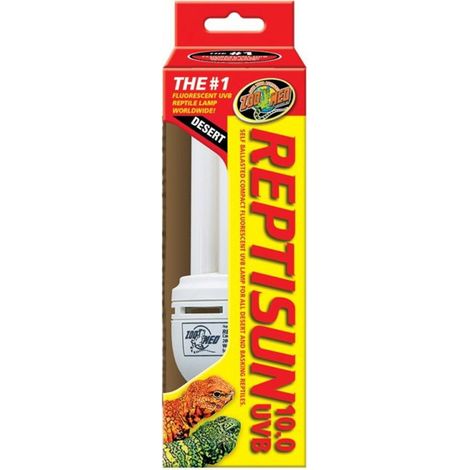 Reptisun 10.0 Compact 26W Zoo Med Leuchtstoffröhre mit UVB und UVA