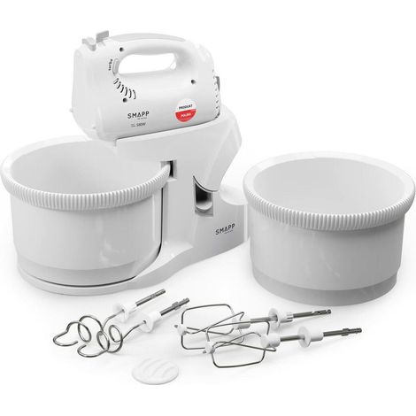 Smapp 451.66 Handmixer weiß 580 W leistungsstark