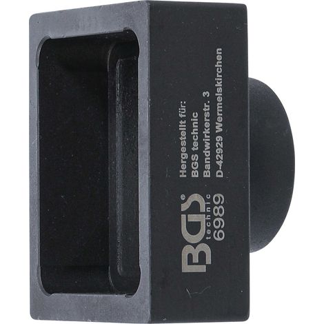 Llave de eje BGS Technic 6989 alto torque compatible impacto 56 mm