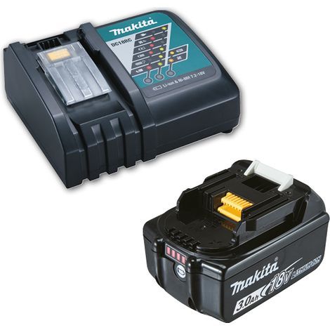 191A24-4 - KIT ENERGY MAKITA BATTERIA BL1830B + CARICATORE DC18RC