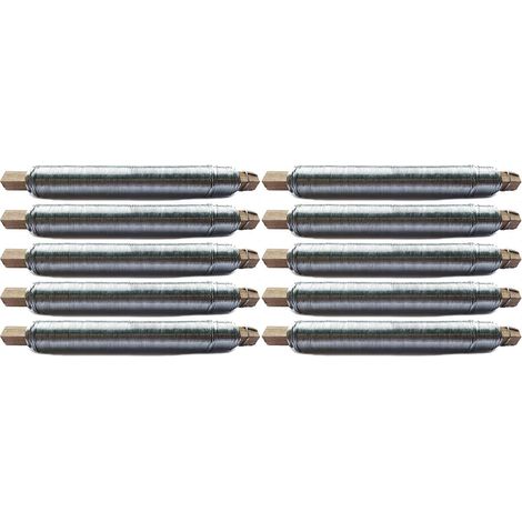 10 fils de ligature 0,65 mm galvanisé antirouille