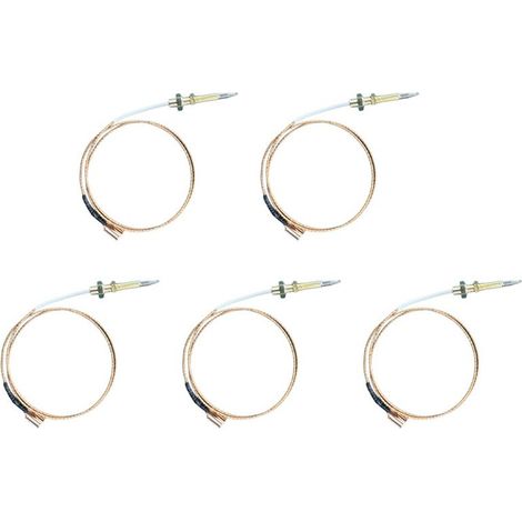 5 tornillos para estufa de gas, termopar, quemador de calefacción, cocina, piezas universales para chimenea, controlador digital de temperatura