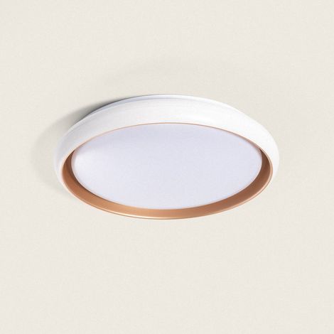 LED Deckenleuchte 28W Rund Ø410 mm CCT Wählbar Rayan Weiß