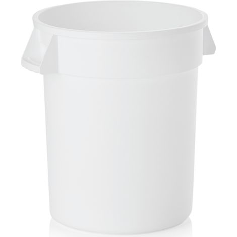 Bac alimentaire sur roulettes 76 ltr Ø 49 cm H 58 cm polypropylène - Was Germany