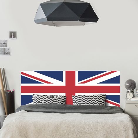 Sticker tête de lit, drapeau anglais pour le lit de votre chambre d'adulte, 60 cm X 160 cm (1/5)