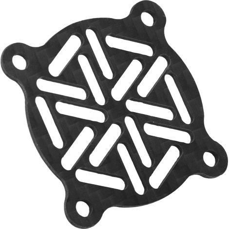 40x40mm Carbonfaser-Lüfterabdeckung für ferngesteuerte Autos geeignet für die ESC-Lüfterabdeckung des ferngesteuerten Automotors. (1/5)