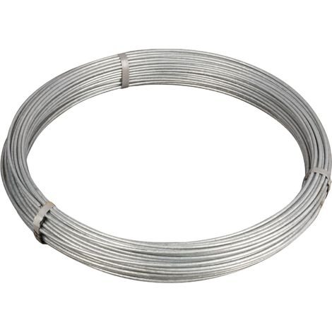 6 mm verzinkter Draht (ca. 25 kg, ca. 114 m)