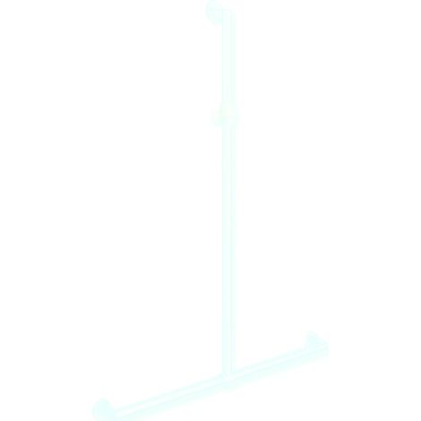 Duschhandlauf, d: 32, Schliff A1=1250. W1=765, Brh. Kst. anthrazgr