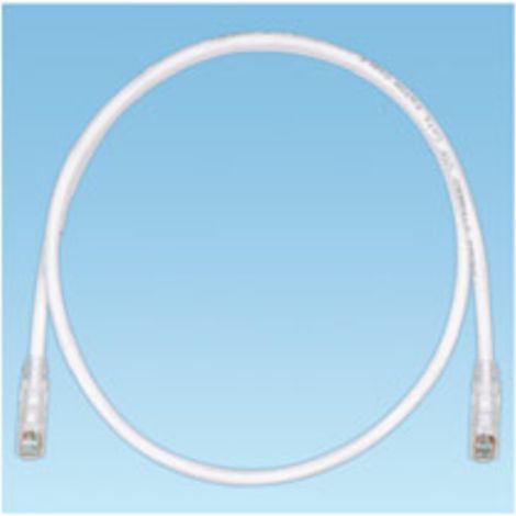 Panduit Copper Patch Cord, Category 6, Off White UTP Cable, 2 Meters cavo di rete Bianco 2 m (1/2)