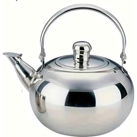 Wasserkocher, Edelstahl, Deckel mit Filter, ergonomischer Griff, induktions- und gasgeeignet, Camping und Küche (1/5)
