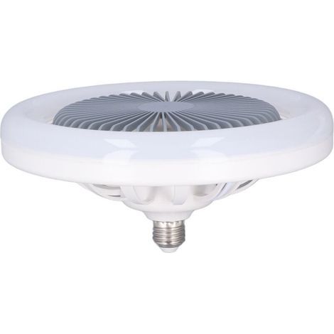 Trywise Lumière du plafond, ventilateur LED silencieux réglable E27 30W pour chambre d'enfant et chambre à coucher 85-265V (1/4)
