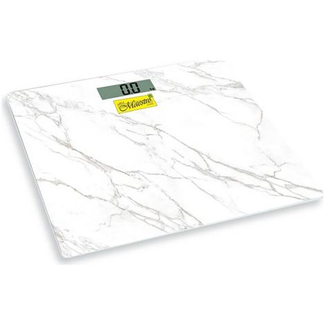 Bilancia da bagno personale in vetro - Marmo Maestro MR-1822 (1/2)