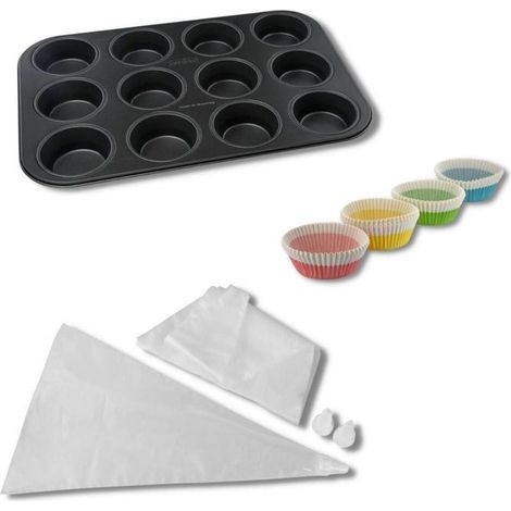 Zenker Muffinbackform Edelstahl 12 Fächer