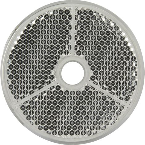 Runder Reflektor zum Anschrauben/Kleben, 82 mm