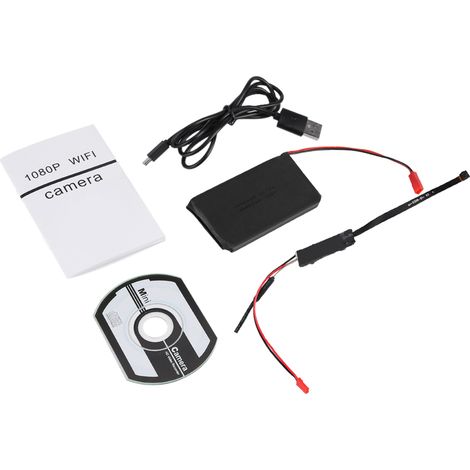 Mini caméra de sécurité WiFi sans fil HD 1080p avec enregistreur vidéo et détection de mouvement (1/5)