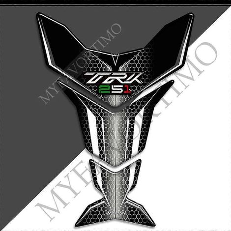 Kit de protection pour réservoir, sacoches, bidons, huile, carburant et protection pour genoux et casque de moto Benelli TRK251 Adventure (autocollants inclus) - TRK2516 (1/5)