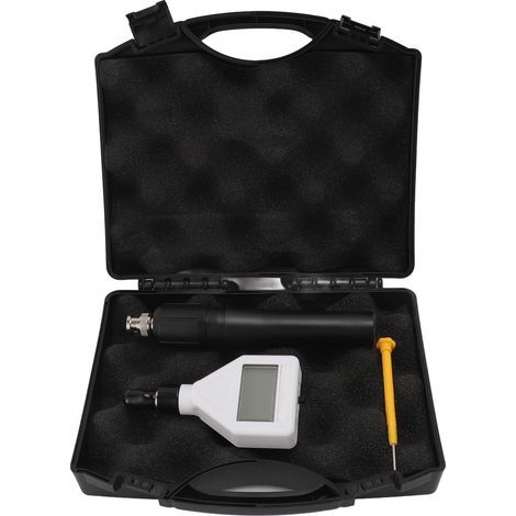 Soil pH meter with backlit LCD screen, versatile fruit and vegetable tester, 0.00 to 14.00 pH gardening tool kit for garden, lawn, and farm (1/5)