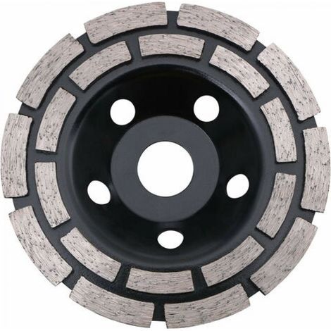 Disque Diamant 125 Mm - Meule Pour Béton Et Pierre - Usage Sec Ou Humide - Pour Maçonnerie Et Granit - Lot De 1 (1/5)