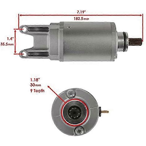 Anlassermotor für Suzuki GSF600 Bandit, GSF600S, GSF650, GSF650S, GSX600 Katana 600, GSF400, GSX4 Edition 0621