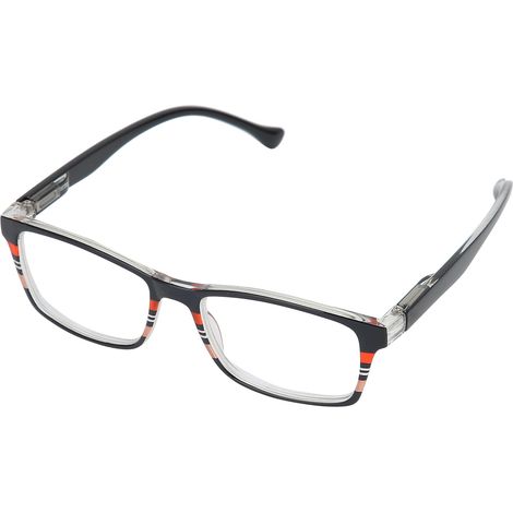 Lunettes de lecture unisexes pour personnes âgées, lunettes haute définition avec étui de rangement (+350) (1/5)