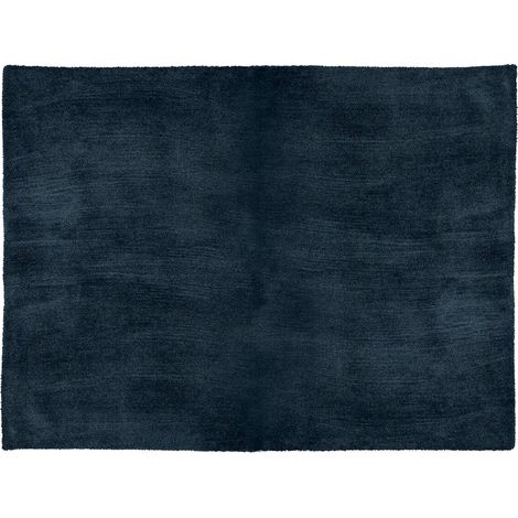 Schimmernder Teppich Joanne - tintenblau 120x170 cm (1/5)