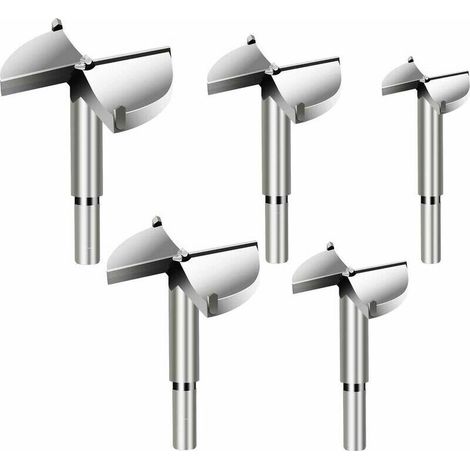 35/40/45/50/60mm diamètre foret carbure bois fraise bois objectif objectif formant 5 pièces (1/5)