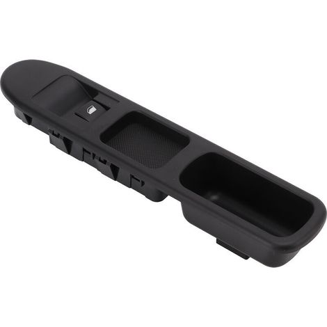 Commutateur de lève-vitre cté passager 6490.HQ ABS noir sensible remplacement pour PEUGEOT 207 A